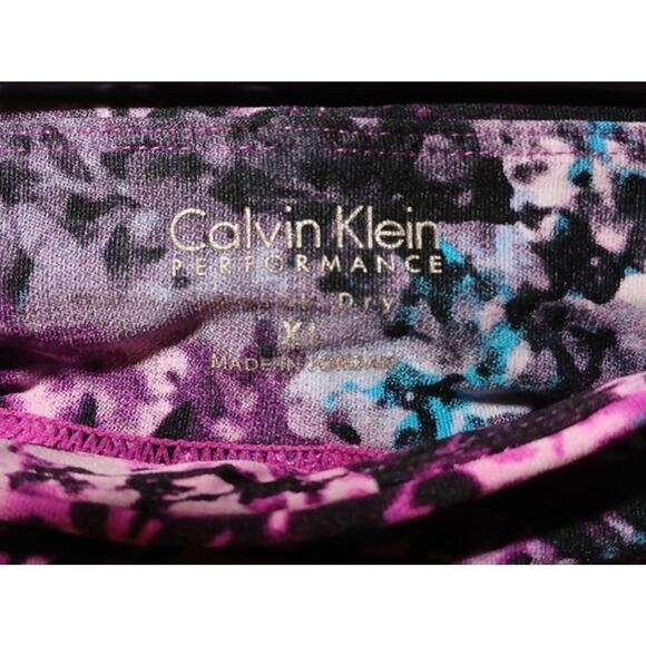 Calvin Klein Leggings/ Performance Quick Dry /Womens/ Multicolor/Size XL - Picture 4 of 8